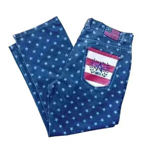Vintage Y2K Akademiks American Flag Jeans